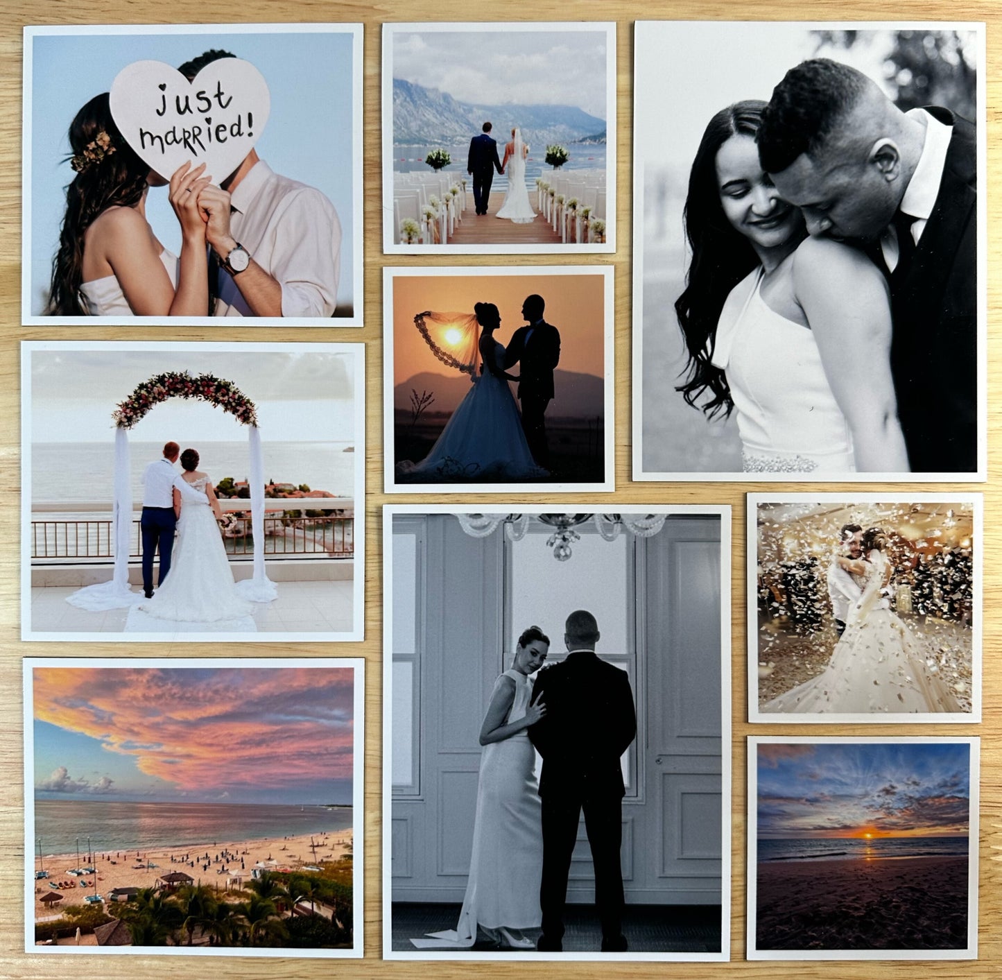 Starter Stack Plus bundle (9 custom photos in 3 magnet sizes!)
