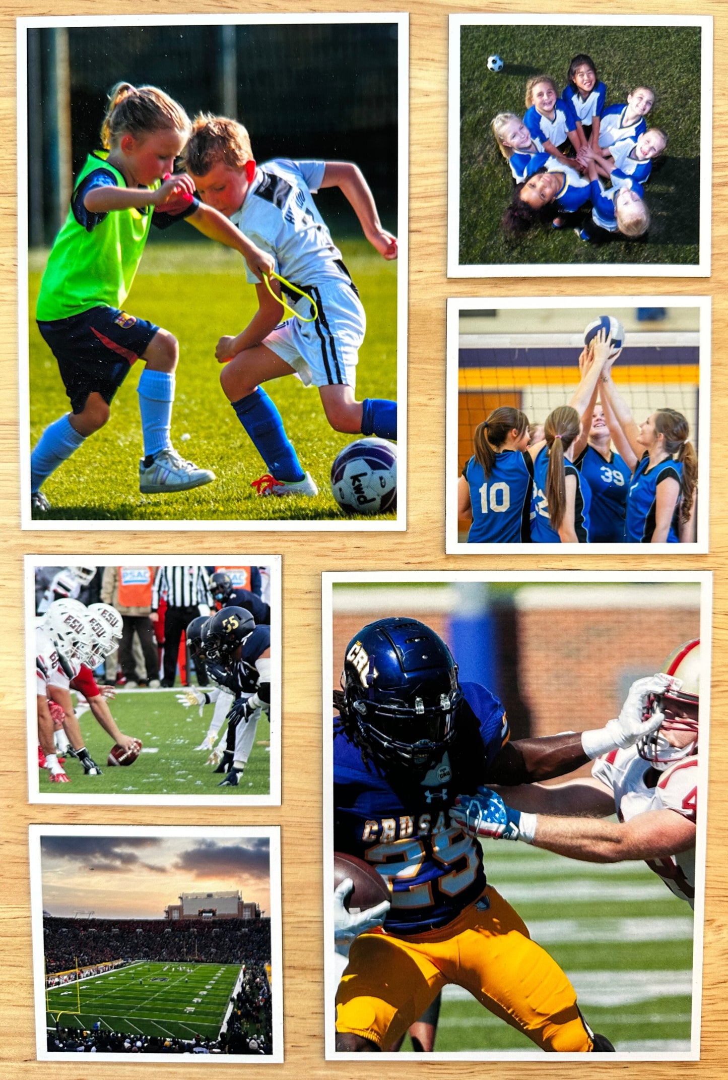 Starter Stack bundle (6 custom photos in 2 magnet sizes!)