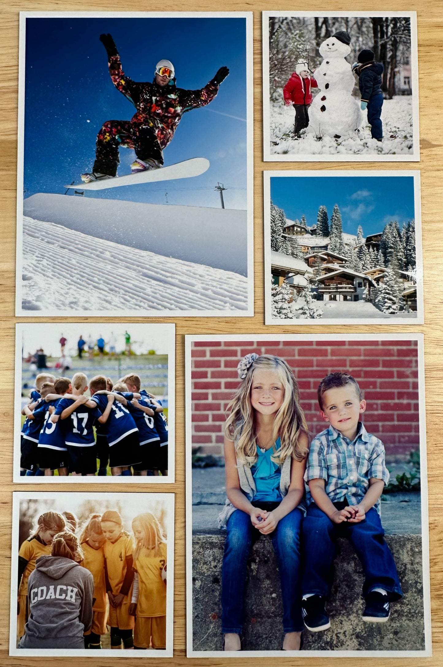 Starter Stack bundle  (6 custom photos in 2 magnet sizes!)