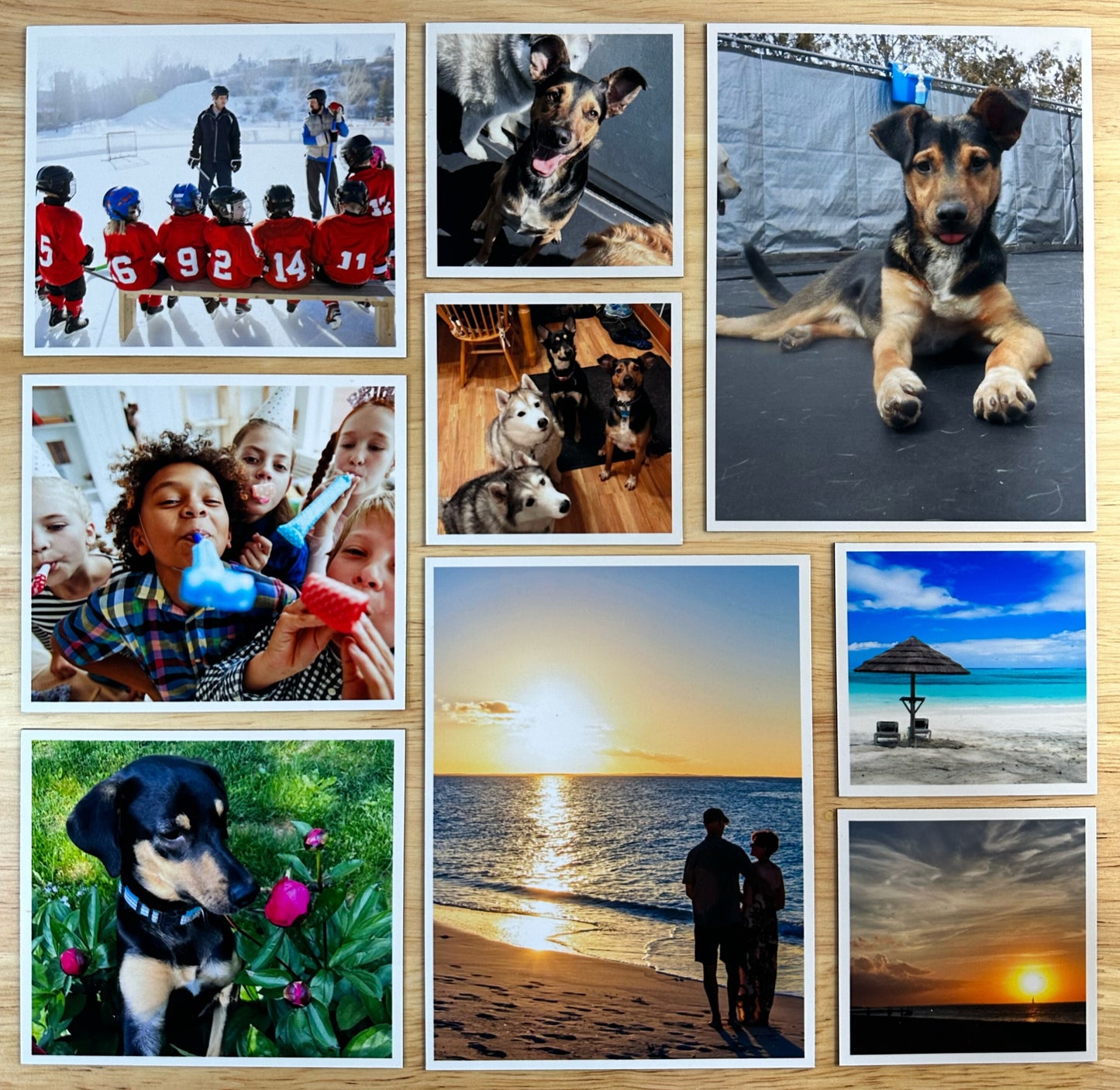 Starter Stack Plus bundle  (9 custom photos in 3 magnet sizes!)